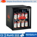 68L Counter Top Mini Beverage Display Cooler Showcase